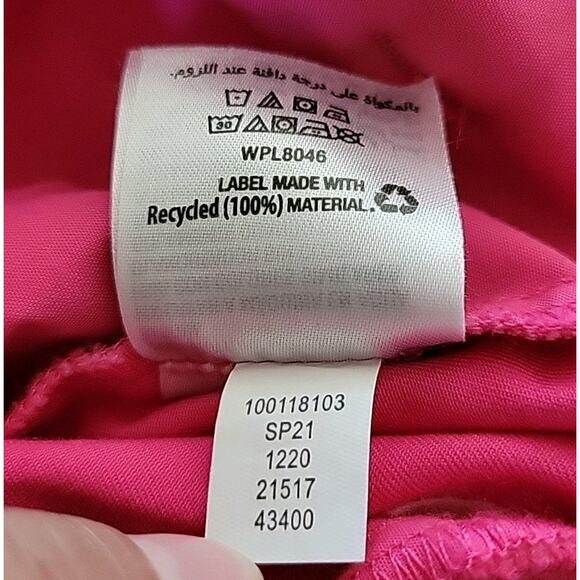 Charter Club Cropped Wide Leg Sailor Pants Hot Pink High Rise Barbie Nautical - Picture 14 of 15